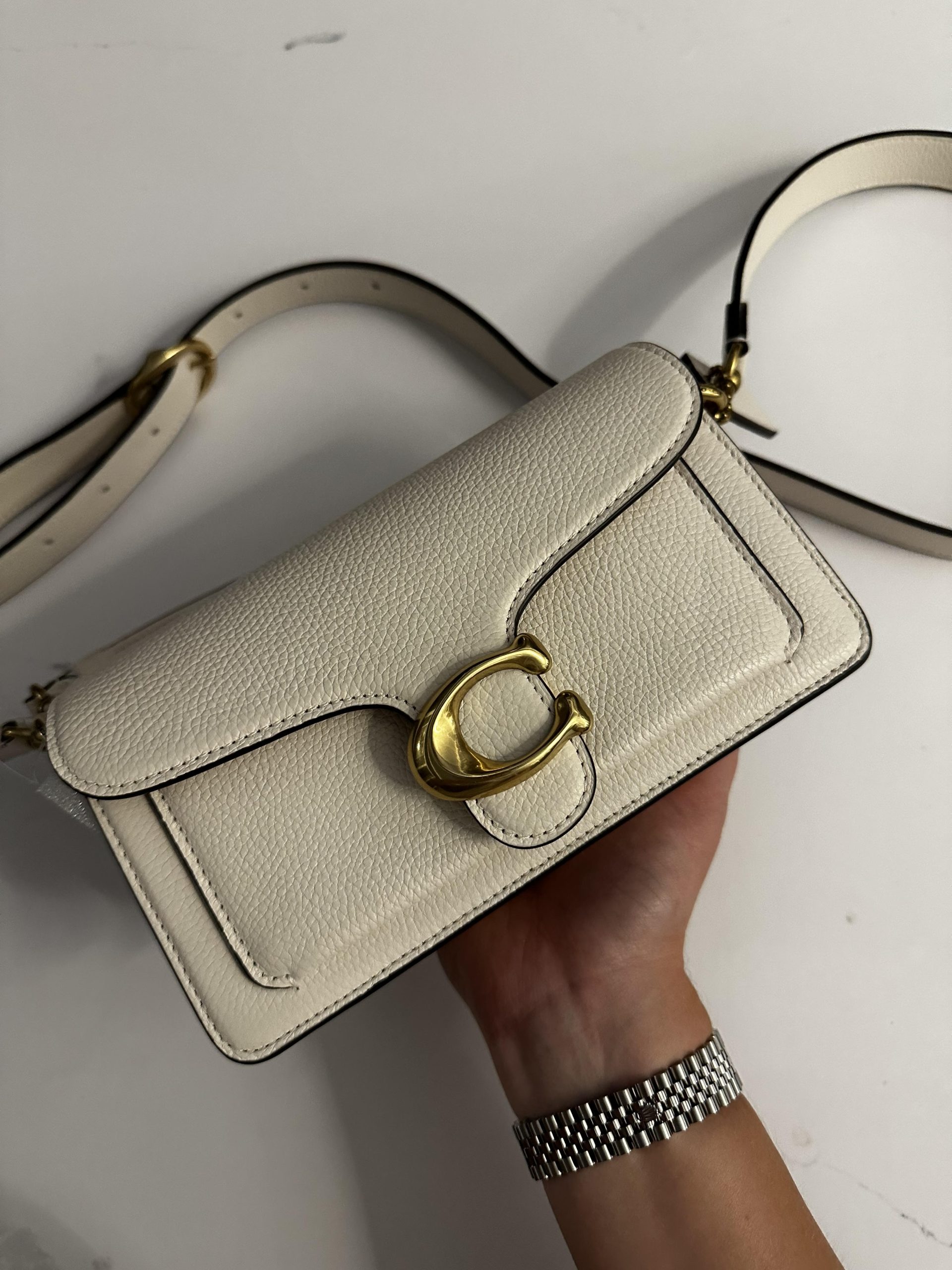 Coach Tabby leather shoulder bag