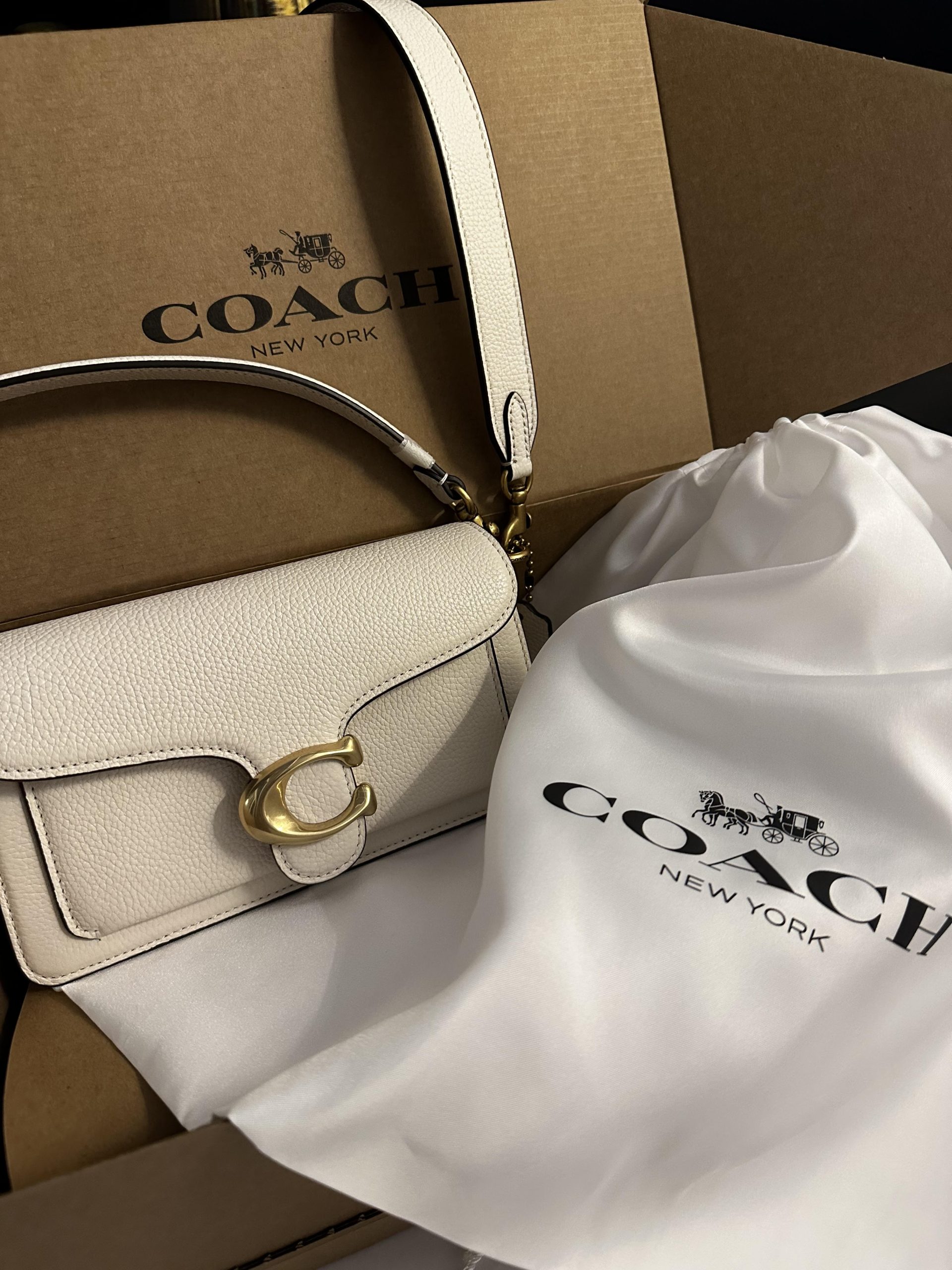 Coach Tabby leather shoulder bag