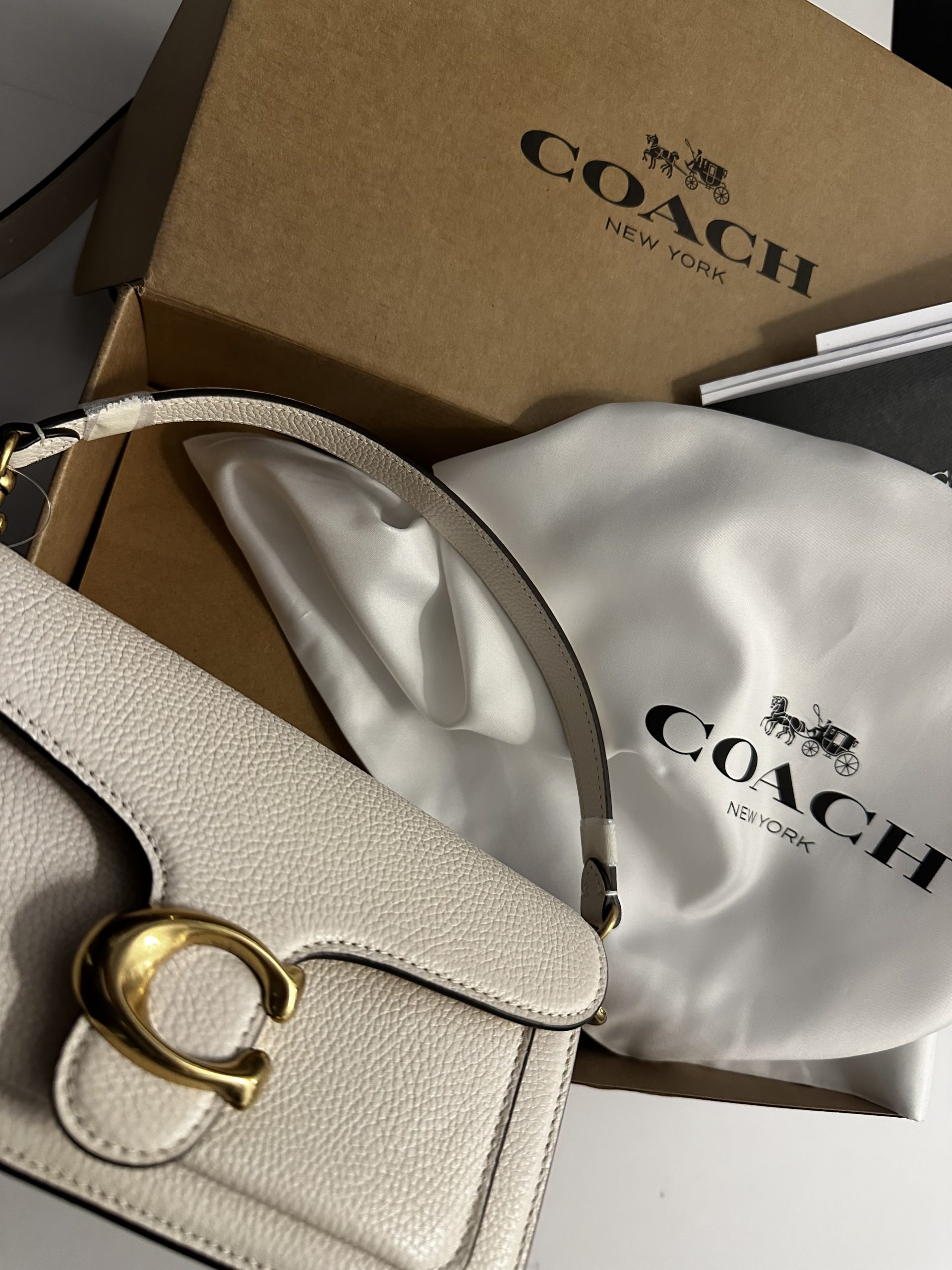 Coach Tabby leather shoulder bag