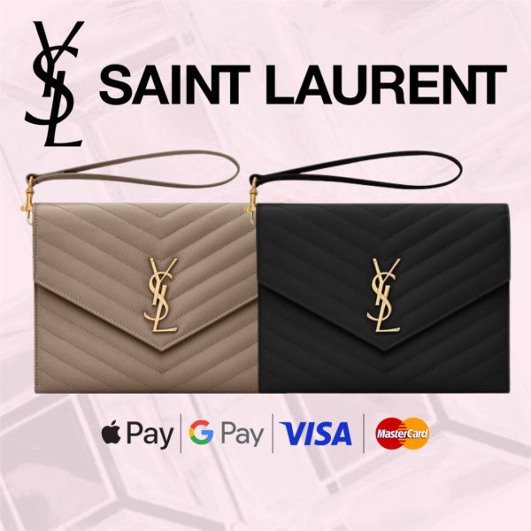 Saint Laurent 'Cassandre' Clutch