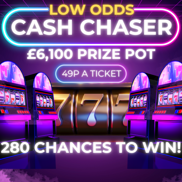 49P CASH CHASER INSTANT WIN! OVER £6,000 IN PRIZES!