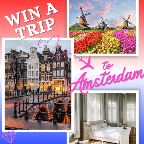 3 Night Amsterdam Trip + £1,000 Instant Wins!