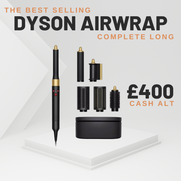 Dyson Airwrap or £400 cash!