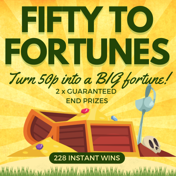 50 TO FORTUNE - SUPER CHEAP + SUPER LOW ODDS