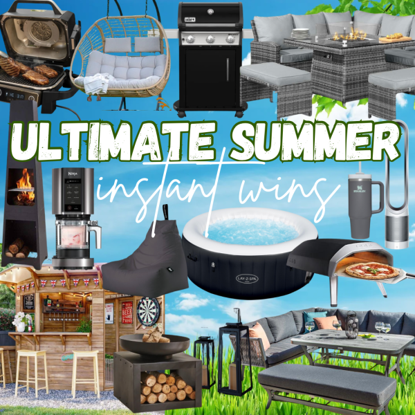 ULTIMATE SUMMER INSTANT WINS! 375 PRIZES + £500 CASH END PRIZE!