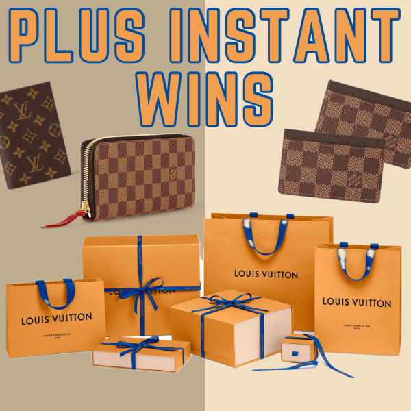 LOUIS VUITTON NEVERFULL OR ALMA OR £1,000 CASH! + INCREDIBLE INSTANT PRIZES