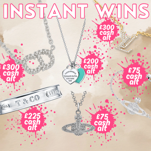 Van Cleef & Arpels Sweet Alhambra Pendant + £5k Designer Instant Wins