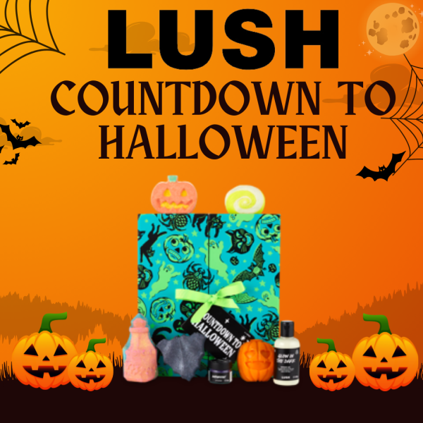 LUSH COUNTDOWN TO HALLOWEEN - 49P TO WIN!
