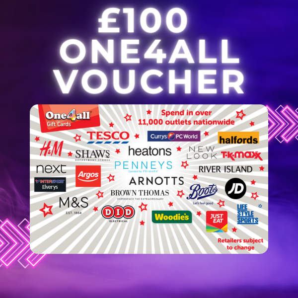 £100 One4All Voucher - 99p To Win!