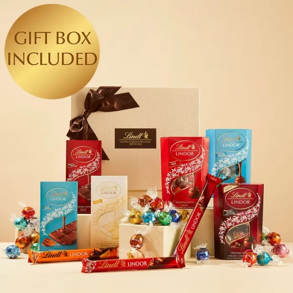 1.6KG LINDT LINDOR COLLECTION HAMPER!