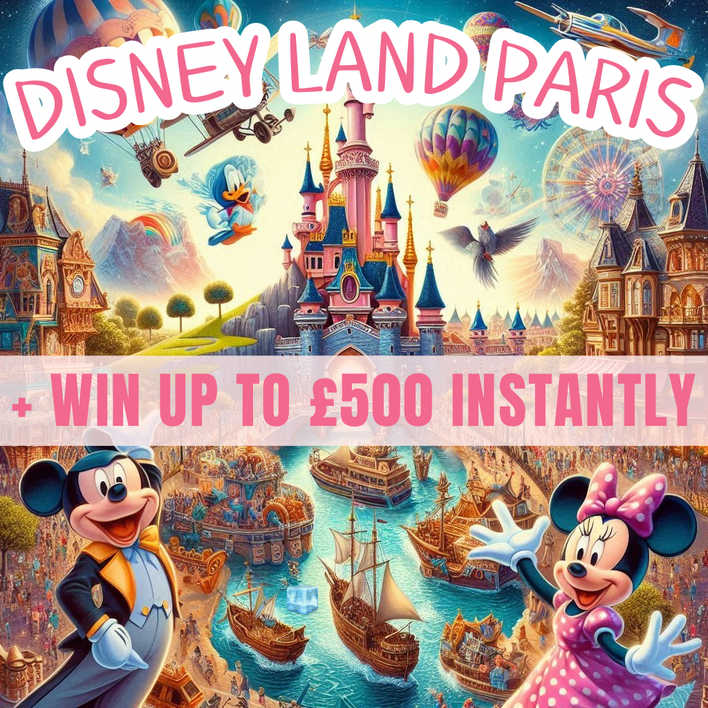 DISNEYLAND PARIS! 3 NIGHT FAMILY BREAK + INSTANT WINS