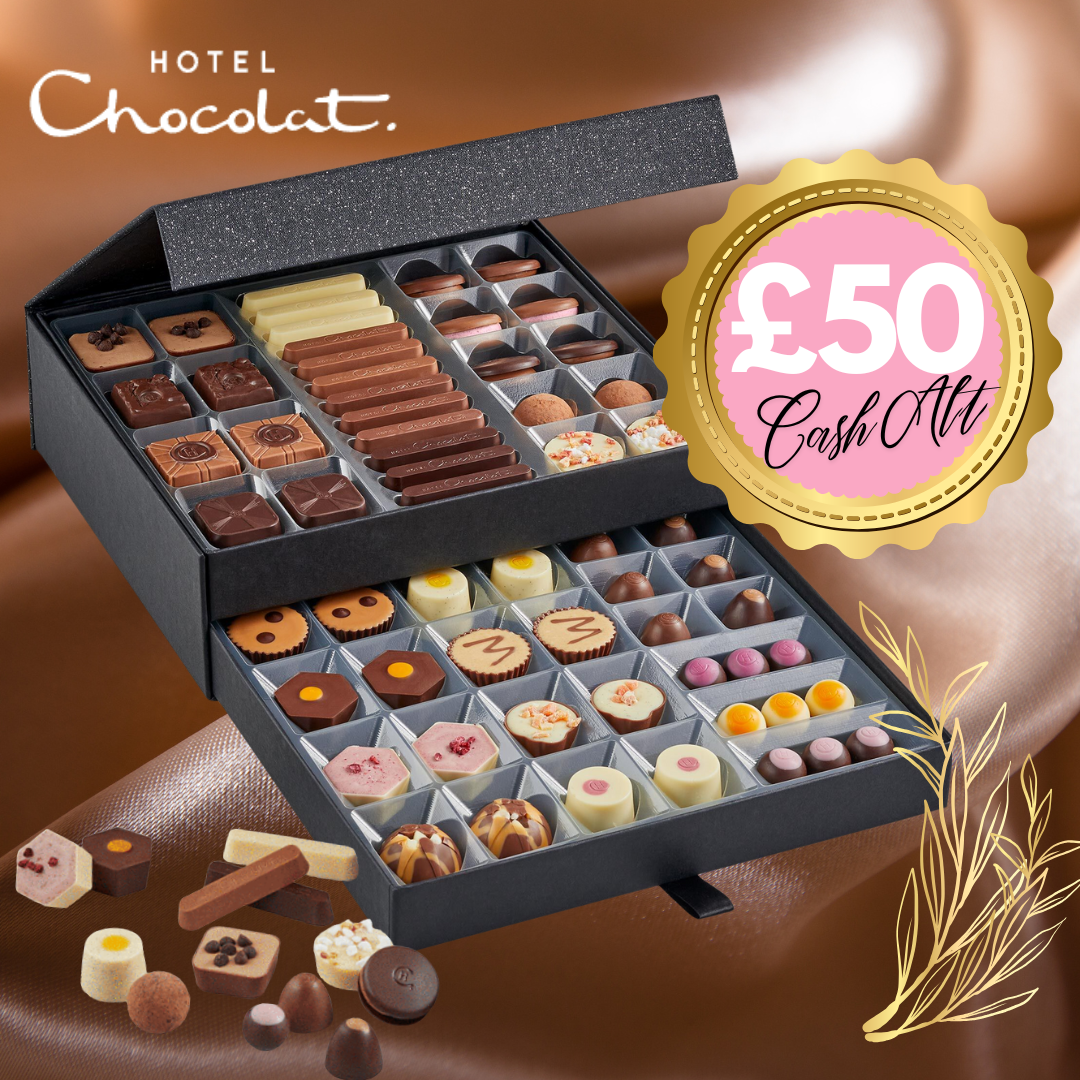 HOTEL CHOCOLAT THE CLASSIC CABINET! £80 BUNDLE