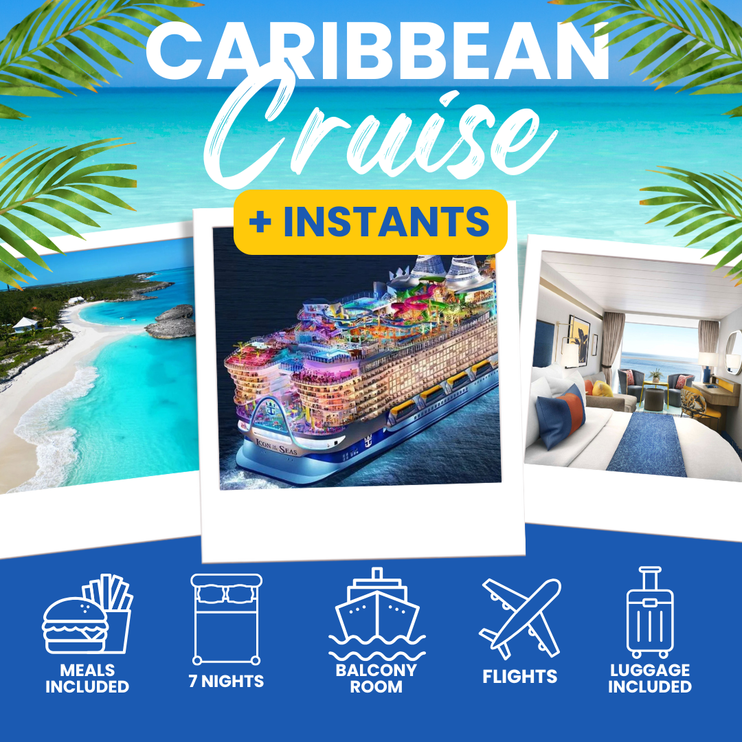 ICON OF THE SEAS CRUISE! £5K CASH ALT + HUGE INSTANTS!