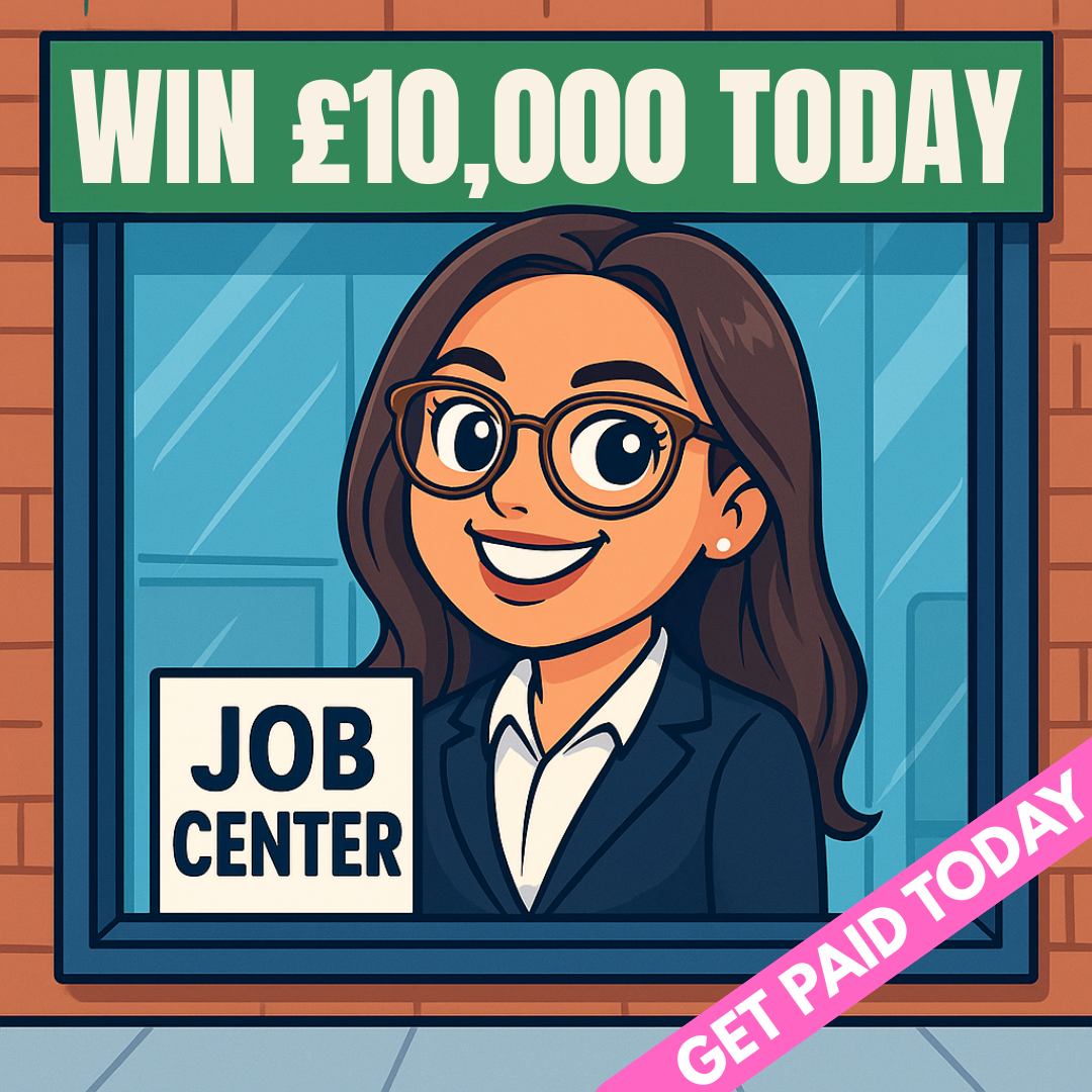 MEG'S JOB CENTER - GET HIRED & WIN £10K INSTANTLY!