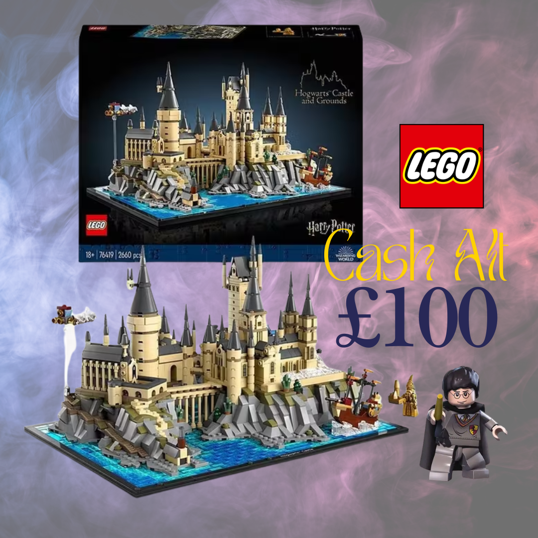 LEGO HARRY POTTER HOGWARTS CASTLE SET!