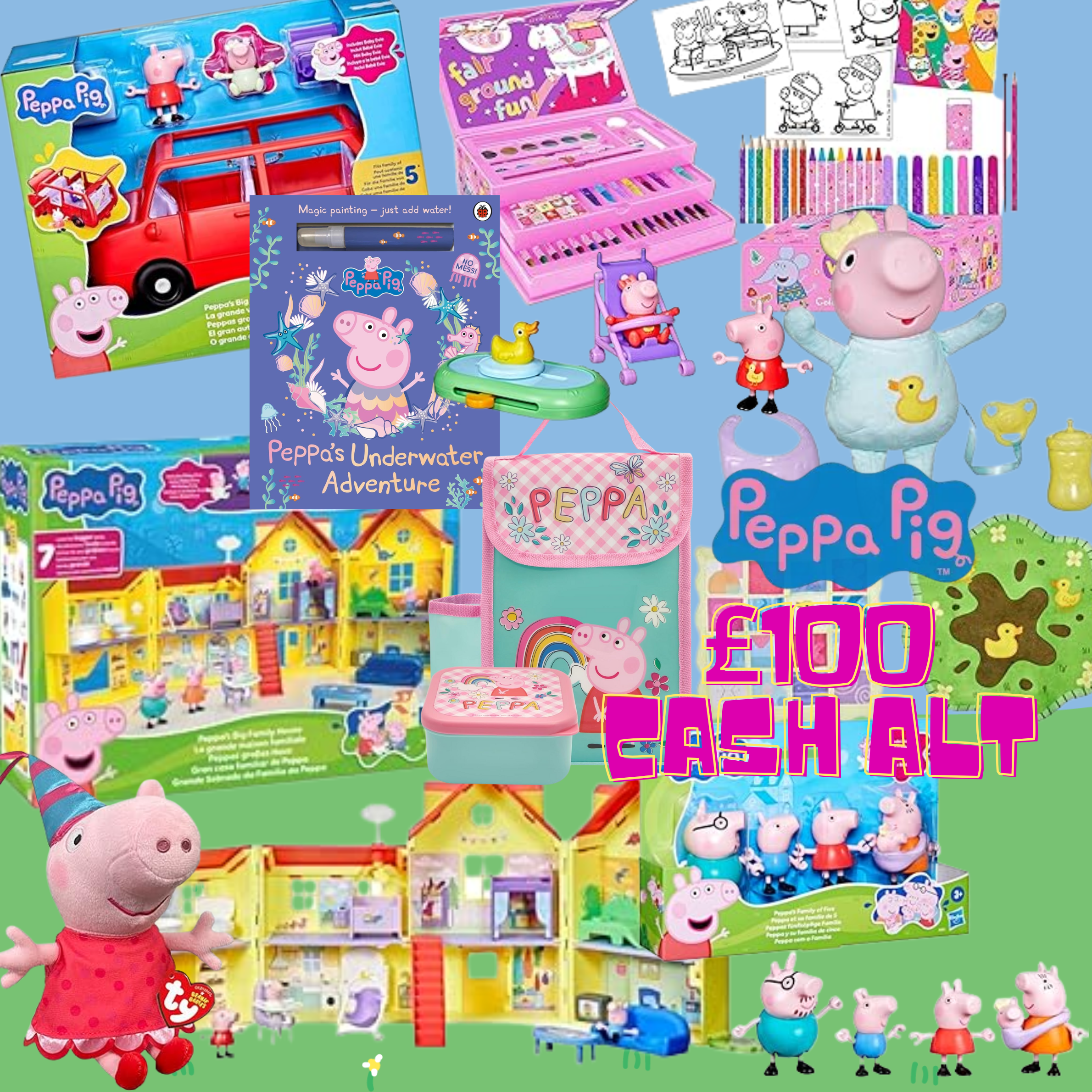 £150 PEPPA PIG BUNDLE! OR £100 CASH