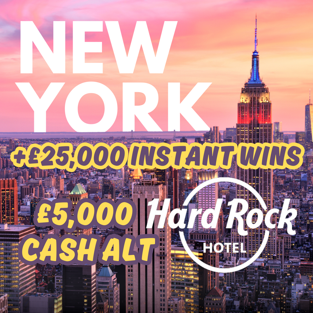 5* NEW YORK AT CHRISTMAS! HOLIDAY + £2K SPENDING OR £5K CASH ALT!