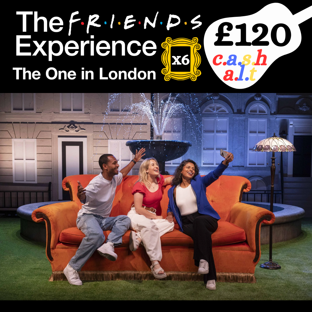 THE FRIENDS EXPERIENCE FOR 6 PEOPLE!