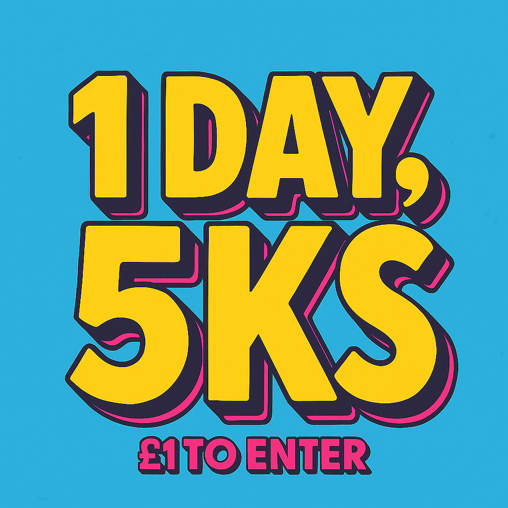1 DAY, 5 MORE K'S! DRAW DAY FLASH COMP WITH 5 X £1K INSTANTS + £500 END PRIZE!