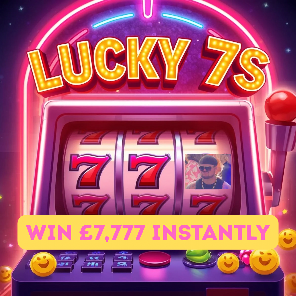 LUCKY 7'S FINAL BOSS! WIN £7,777 FOR JUST 77P!