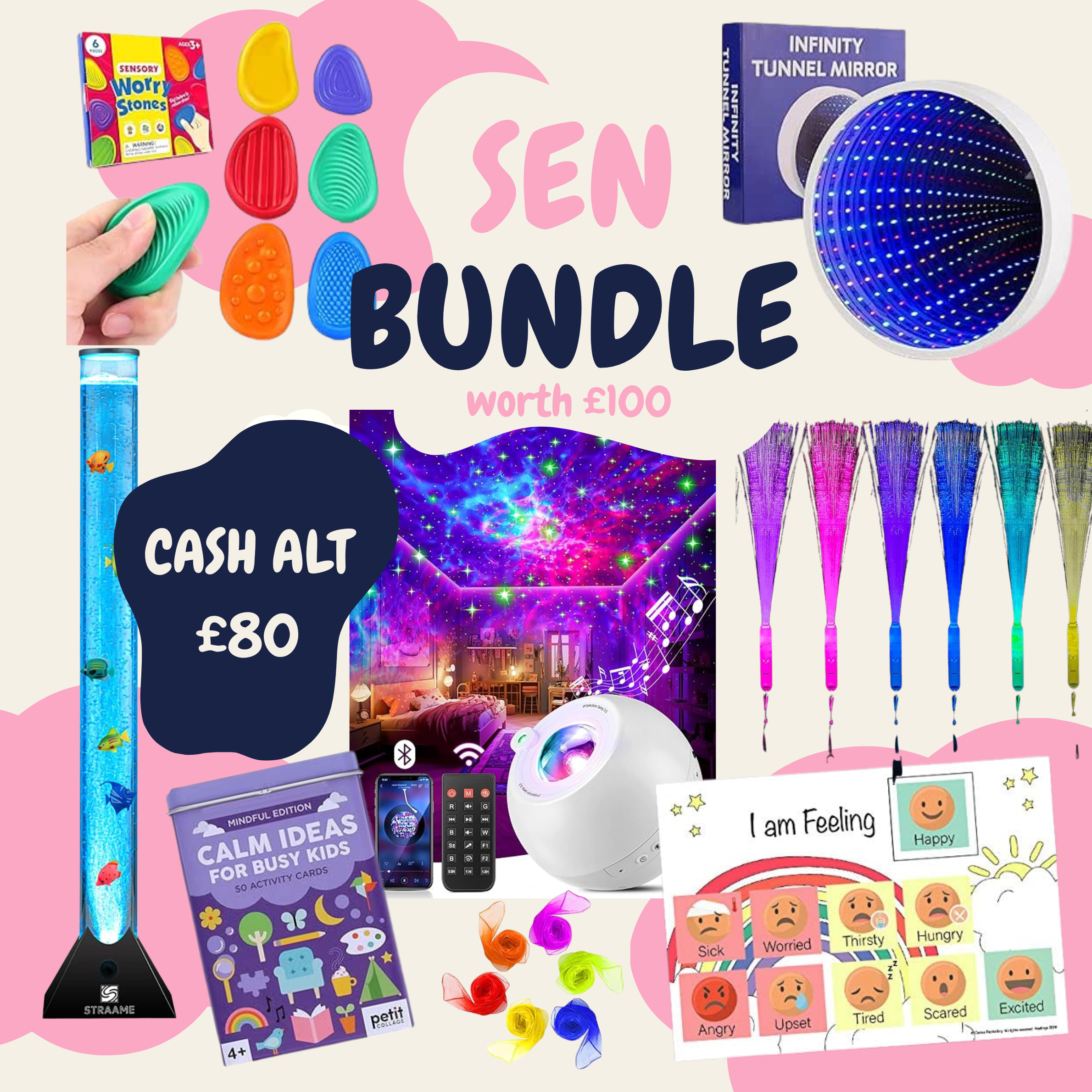 2 WINNERS OF £100 SEN SENSORY TOY PACKAGE!