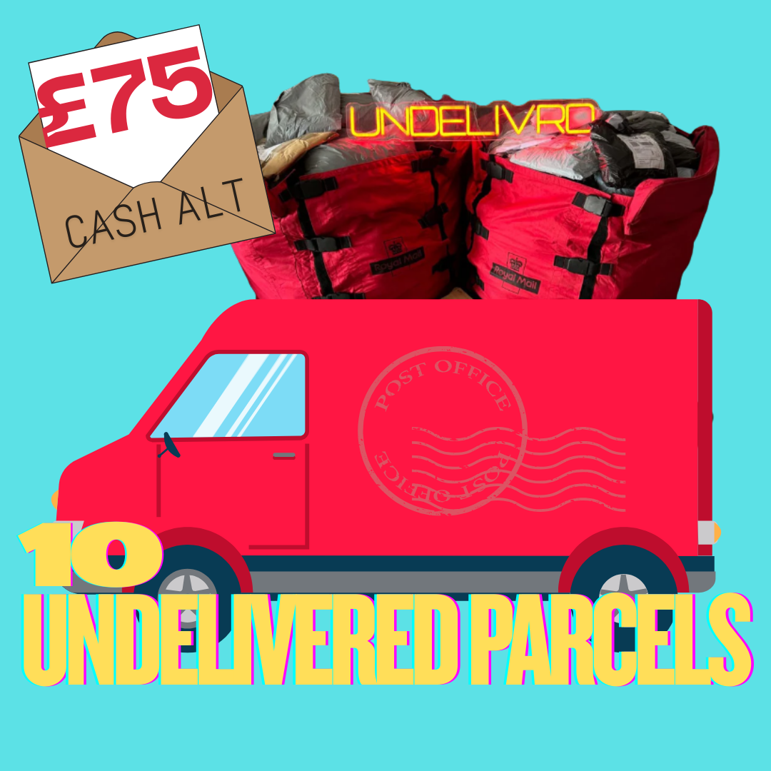 MYSTERY UNDELIVERED PARCELS! WIN FOR 79P!