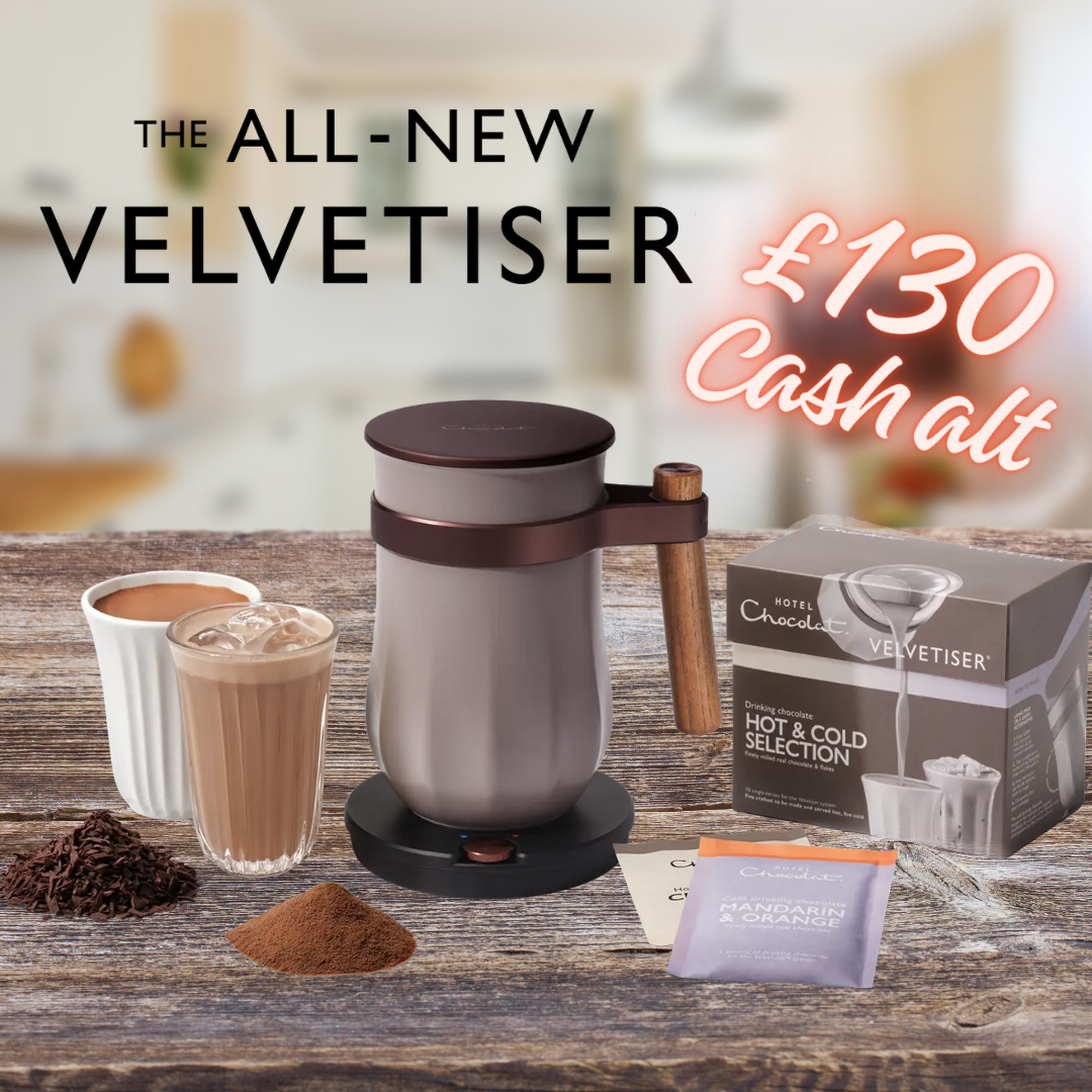 ALL NEW HOTEL CHOCOLAT VELVETISER - JUST 49P TO WIN!