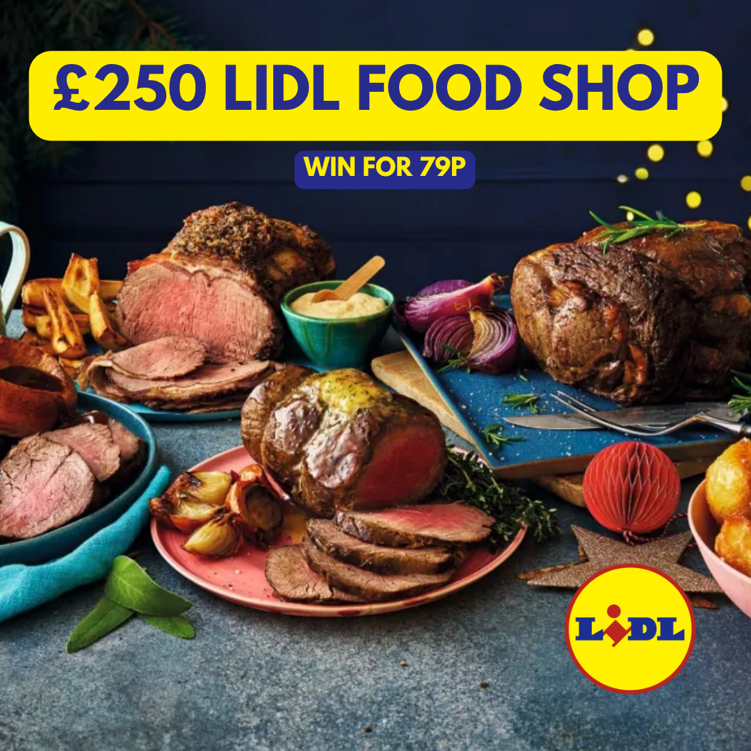 £250 LIDL CHRISTMAS FOOD SHOP! - JUST 79P!