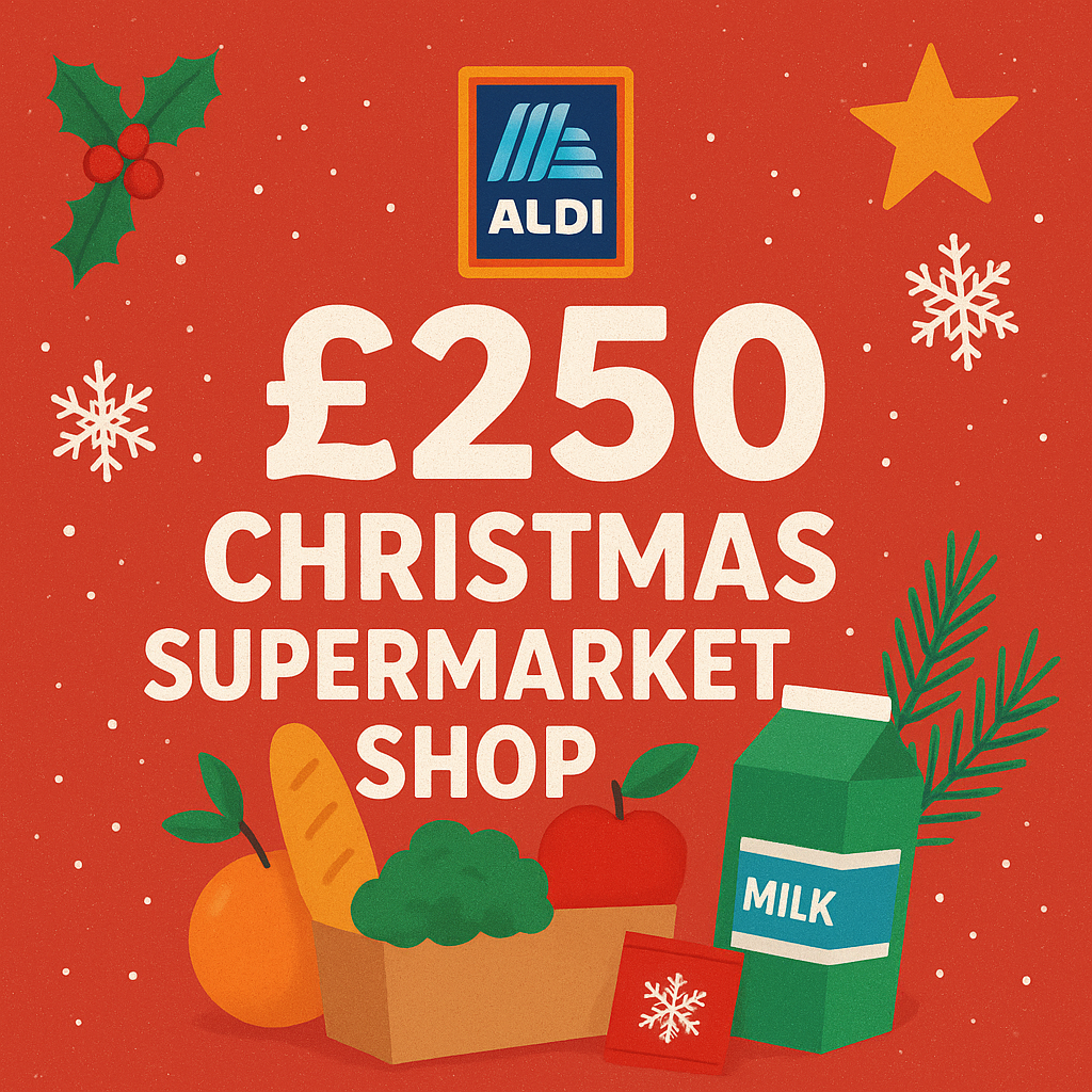 £250 ALDI CHRISTMAS FOOD SHOP! - JUST 79P!