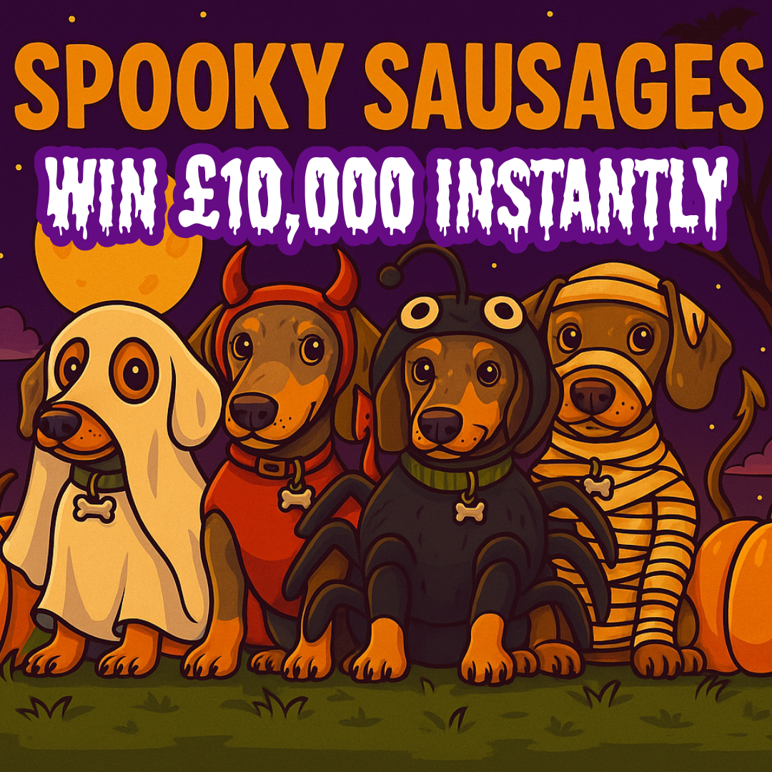 SPOOKY SAUSAGES - WIN UP TO £10K INSTANTLY!