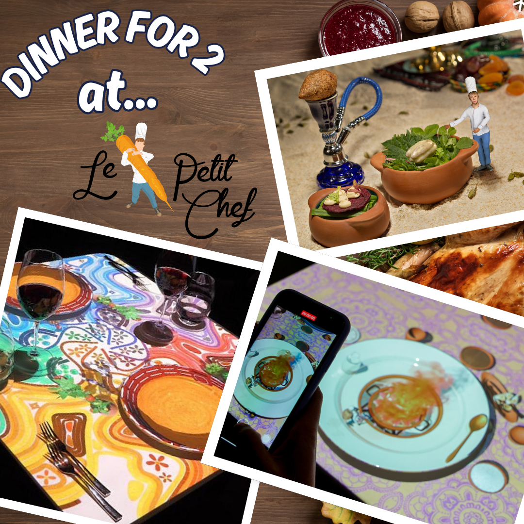 LE PETIT CHEF FOR TWO OR £175 CASH