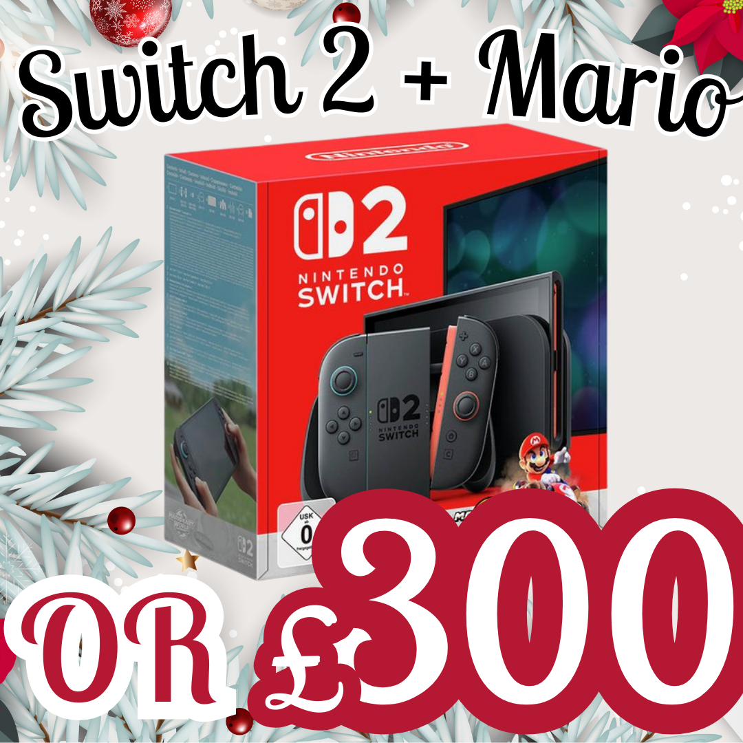 NINTENDO SWITCH 2 + MARIO KART! FOR 49P!