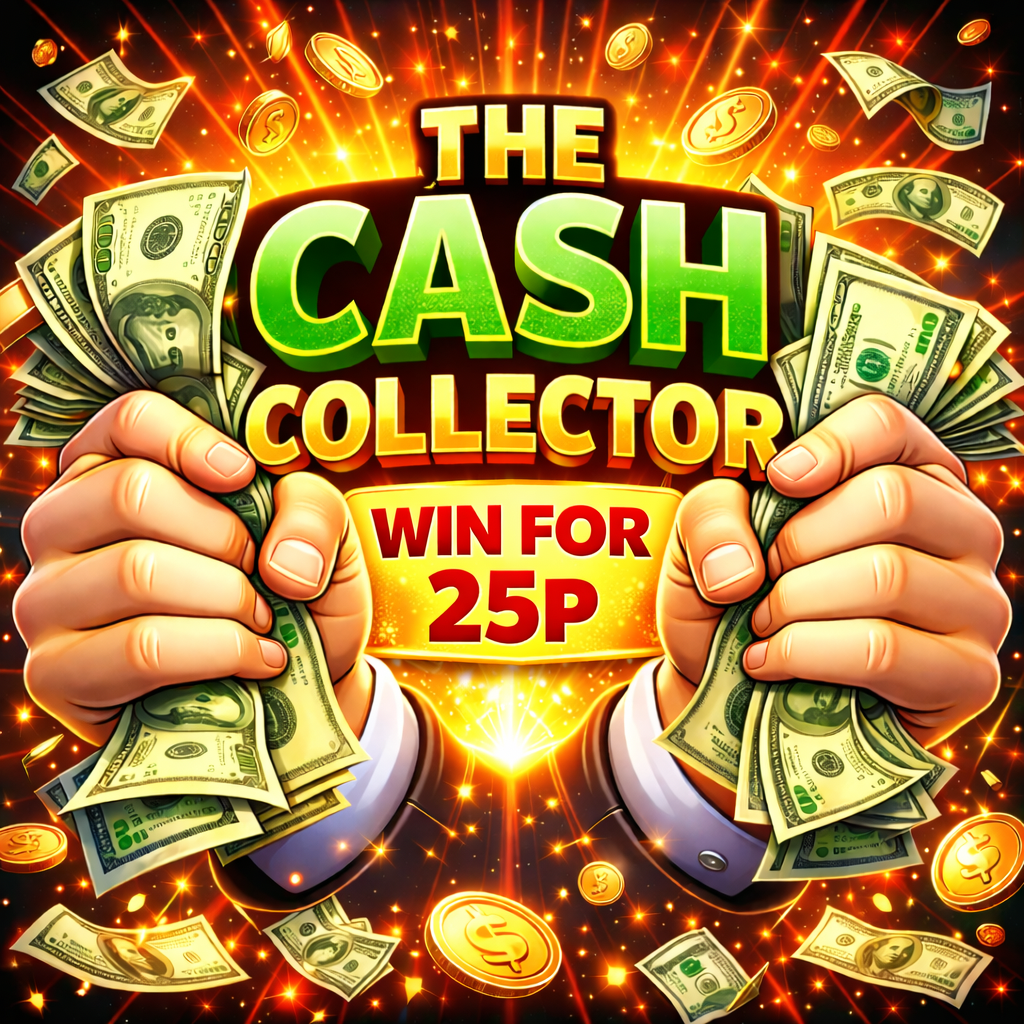 THE 25P CASH COLLECTOR - WIN £250 FOR JUST 25P!