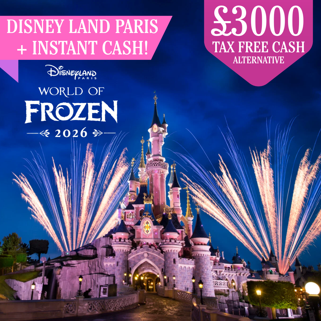 WIN INSTANT CASH + DISNEYLAND FOR 6! WORLD OF FROZEN!