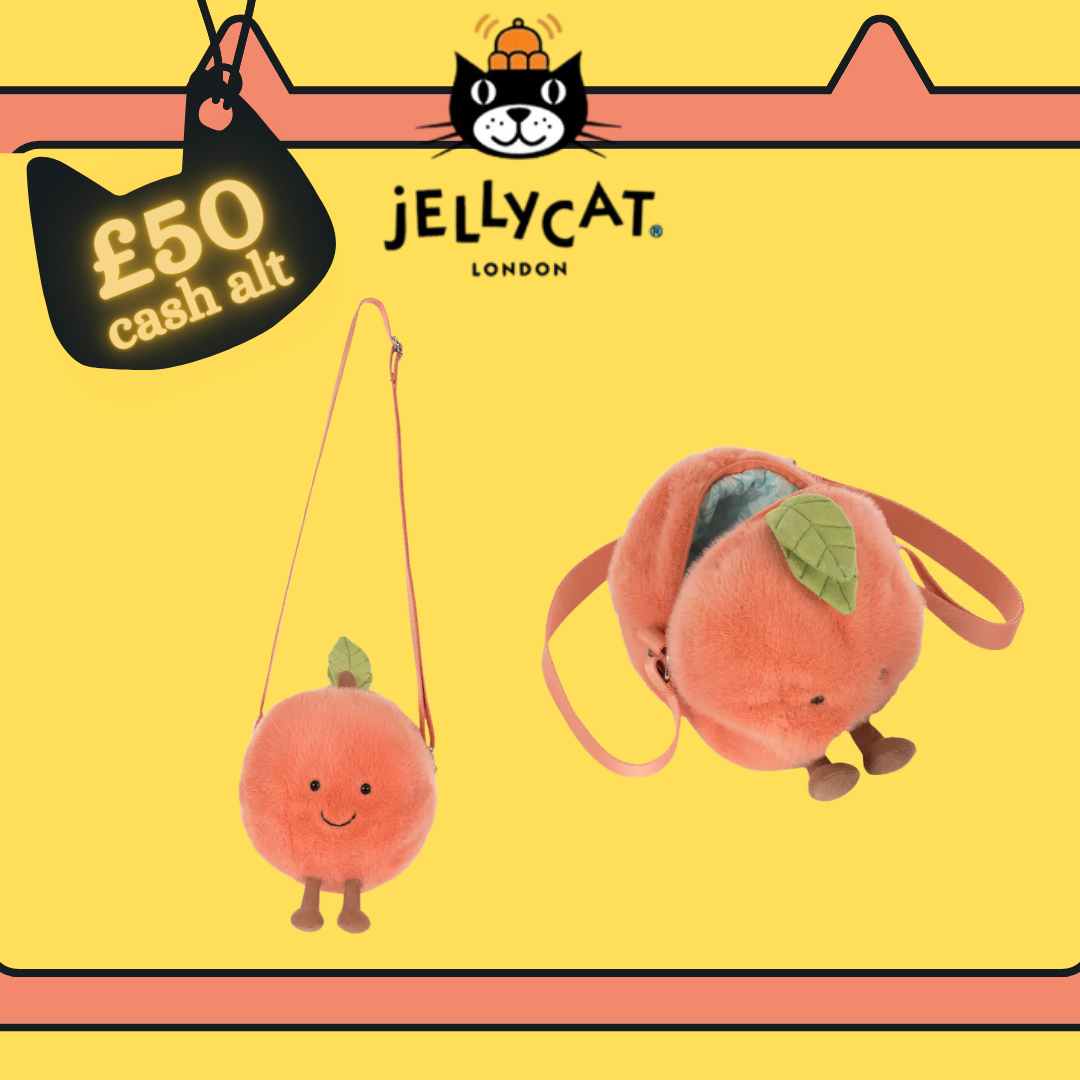 JELLYCAT AMUSEABLES SOFT SHOULDER POUCH OR £50!