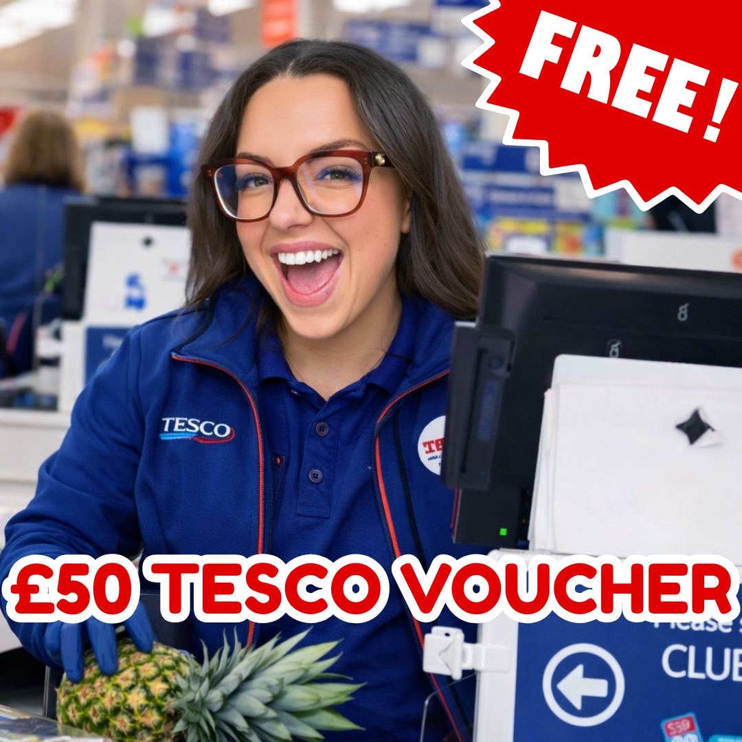FREE! £50 TESCO VOUCHER